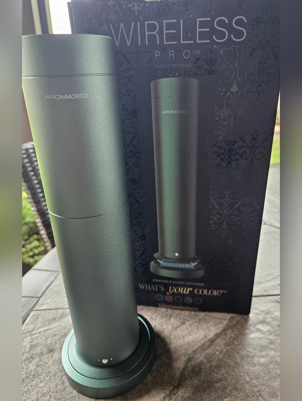 Aroma360 Wireless Pro Diffuser- MATTE GREEN